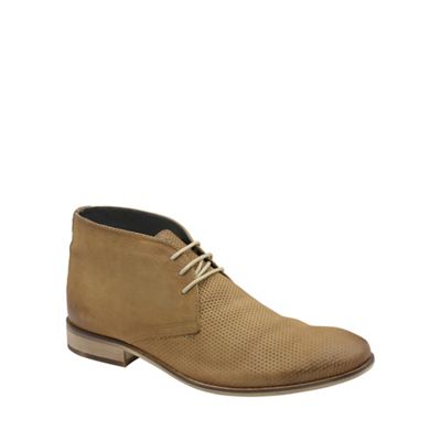 Sand 'Howlin' mens lace up ankle boots
